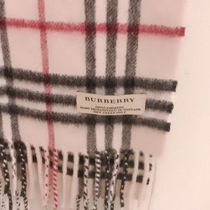 Burberry cashmere scarf